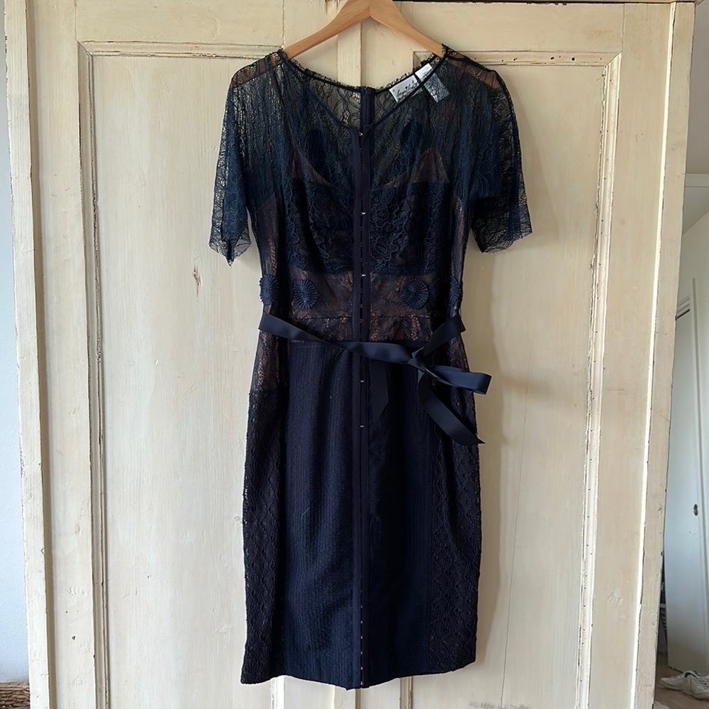 NWOT Byron Lars Anthropologie Carissima Sheath Dress Size 10P